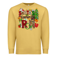 Antique Gold santa's favorite rn Premium Sweatshirt - Zillion Design Studio
