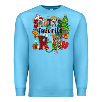 Ocean Blue santa's favorite rn Premium Sweatshirt - Zillion Design Studio