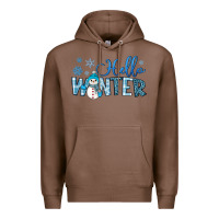 Chestnut hello winter Premium Hoodie - JahusDesignShop