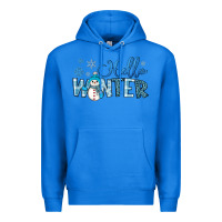 True Royal hello winter Premium Hoodie - JahusDesignShop