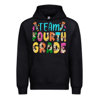 Black team fourth grade Urban Hoodie - JahusDesignShop