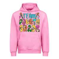 Fuchsia Pink team fourth grade Urban Hoodie - JahusDesignShop