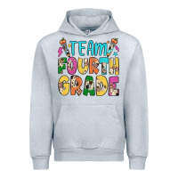 Heather Grey team fourth grade Urban Hoodie - JahusDesignShop