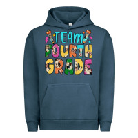 Pigment Midnight Navy team fourth grade Urban Hoodie - JahusDesignShop