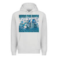 Dove Grey hello winter Premium Hoodie - JahusDesignShop
