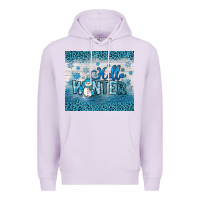 Lilac hello winter Premium Hoodie - JahusDesignShop
