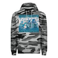 Slate Camo hello winter Premium Hoodie - JahusDesignShop