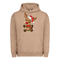 Pigment Burro baby christmas reindeer Urban Hoodie - AdoDesignShop