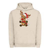 Pigment French Oak baby christmas reindeer Urban Hoodie - AdoDesignShop