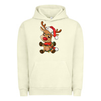 Pigment Pistachio baby christmas reindeer Urban Hoodie - AdoDesignShop