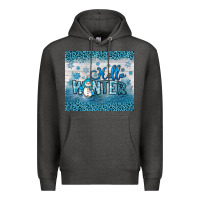 Charcoal Heather hello winter Premium Hoodie - JahusDesignShop