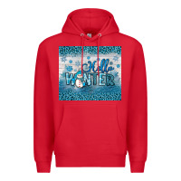 Red hello winter Premium Hoodie - JahusDesignShop