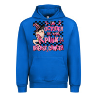 Cobalt in october we wear pink for breast cancer Urban Hoodie - AdoDesignShop