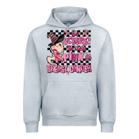 Heather Grey in october we wear pink for breast cancer Urban Hoodie - AdoDesignShop