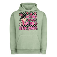 Pigment Oil Green in october we wear pink for breast cancer Urban Hoodie - AdoDesignShop