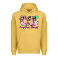 Antique Gold ot occupational therapist Premium Hoodie - AdoDesignShop