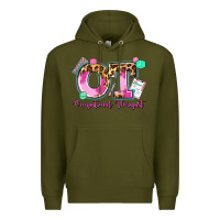 Army Green ot occupational therapist Premium Hoodie - AdoDesignShop