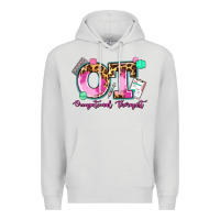 Dove Grey ot occupational therapist Premium Hoodie - AdoDesignShop