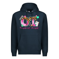 Navy ot occupational therapist Premium Hoodie - AdoDesignShop