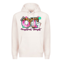Pale Pink ot occupational therapist Premium Hoodie - AdoDesignShop
