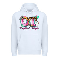 White ot occupational therapist Premium Hoodie - AdoDesignShop