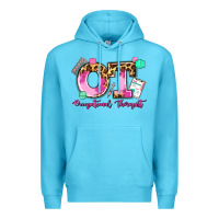 Ocean Blue ot occupational therapist Premium Hoodie - AdoDesignShop