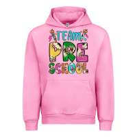 Fuchsia Pink team preschool Urban Hoodie - JahusDesignShop