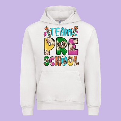 Team Preschool Urban Hoodie Designed By Jahusdesignshop