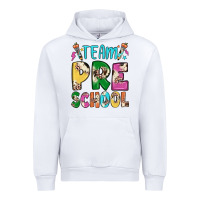 White team preschool Urban Hoodie - JahusDesignShop