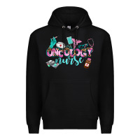 Black oncology nurse Premium Hoodie - AdoDesignShop