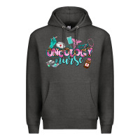 Charcoal Heather oncology nurse Premium Hoodie - AdoDesignShop