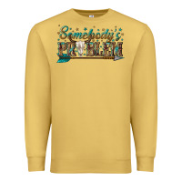 Antique Gold somebodys problem Premium Sweatshirt - texasbilliewilder