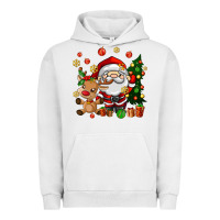 Pigment Lunar Rock santa and reindeer Urban Hoodie - AdoDesignShop