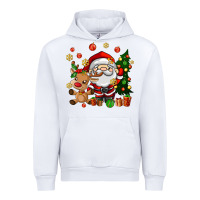 White santa and reindeer Urban Hoodie - AdoDesignShop