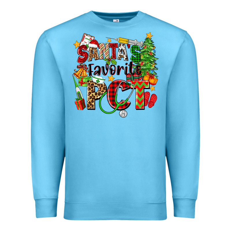 Santa's Favorite Pct Premium Sweatshirt by Zillion Design Studio | Teevron