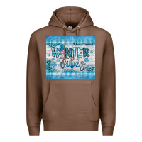 Chestnut winter vibes gnome Premium Hoodie - JahusDesignShop