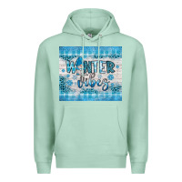 Seafoam winter vibes gnome Premium Hoodie - JahusDesignShop