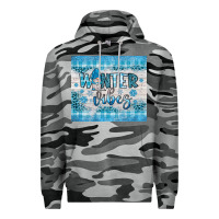Slate Camo winter vibes gnome Premium Hoodie - JahusDesignShop