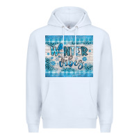 White winter vibes gnome Premium Hoodie - JahusDesignShop