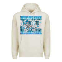 Oatmeal Heather winter vibes gnome Premium Hoodie - JahusDesignShop