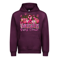 Mauve Wine tackle breast cancer with pumpkin Urban Hoodie - AdoDesignShop