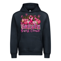 Navy tackle breast cancer with pumpkin Urban Hoodie - AdoDesignShop