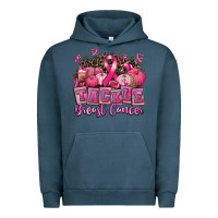Pigment Midnight Navy tackle breast cancer with pumpkin Urban Hoodie - AdoDesignShop