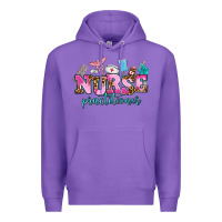 Purple nurse practitioner Premium Hoodie - AdoDesignShop