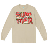 Mushroom summer watermelon and strawberry Long Sleeve Tee - BarkalooDesign