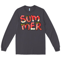 Smoke summer watermelon and strawberry Long Sleeve Tee - BarkalooDesign
