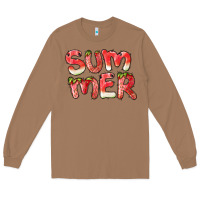 Toasted Coconut summer watermelon and strawberry Long Sleeve Tee - BarkalooDesign