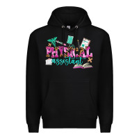 Black physical assistant Premium Hoodie - AdoDesignShop