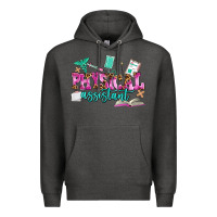 Charcoal Heather physical assistant Premium Hoodie - AdoDesignShop