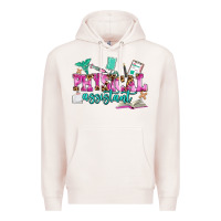 Pale Pink physical assistant Premium Hoodie - AdoDesignShop